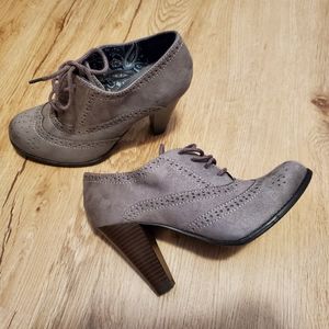 Fioni Jetson Ankle Boots Grey 5.5